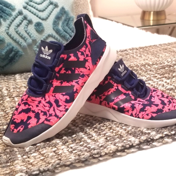 Rare Adidas ZX Flux Verve Floral Farm *2015 - Picture 2 of 14